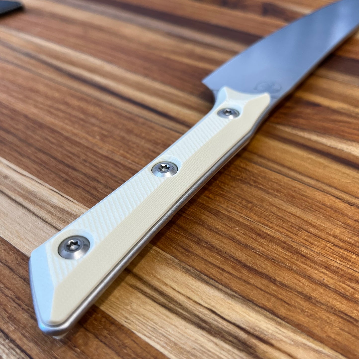 Microtech Culinary 6" Utility Knife w/ Ivory G10 Handle