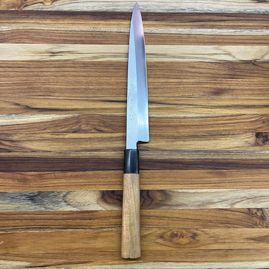 Kikuichi Ginsan 210mm (8.25") Yanagi w/ Saya