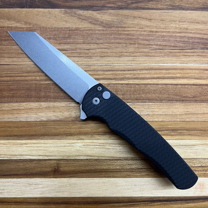 Pro-Tech Malibu 3.25" Flipper w/ Black Dragon Scale Handle