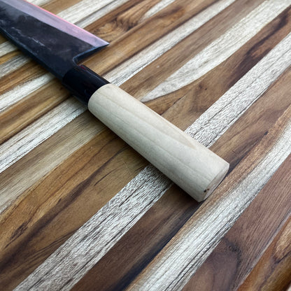 Tosa Kusakichi 165mm Kurouchi Double Beveled Deba