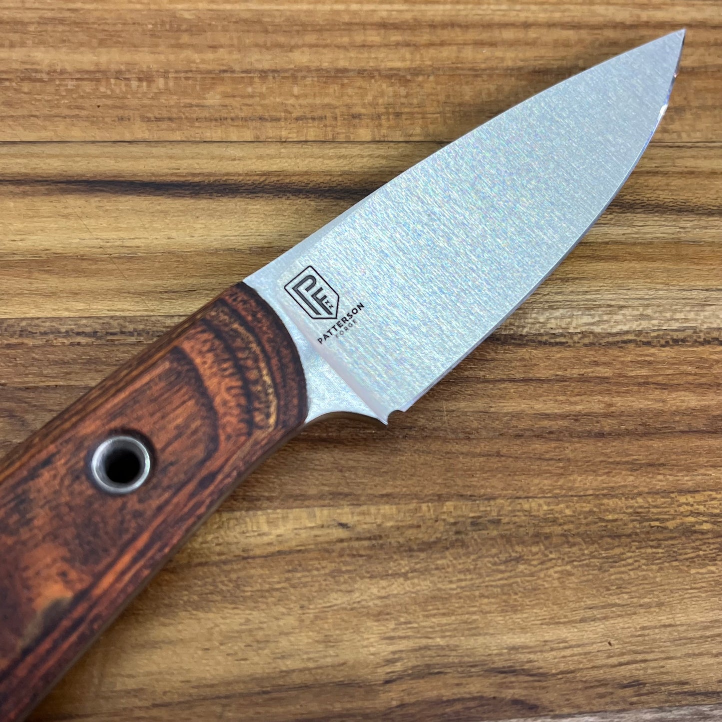 Patterson Forge 70mm (2.75") Fixed Blade w/ DymaLux Handle