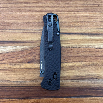 Benchmade Bugout Vapyr 3.25" Folding Knife w/ Black Milled Aluminum Handle
