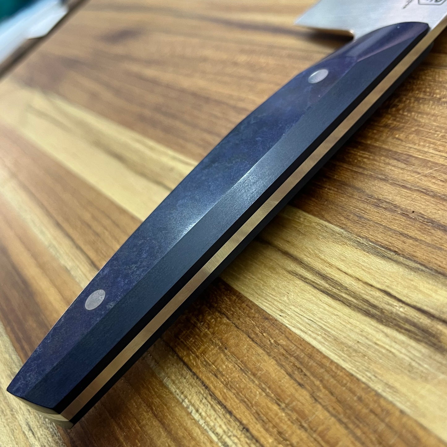 Patterson Forge Production 200mm (8") Chef's Knife w/ Midnight Richlite Handle