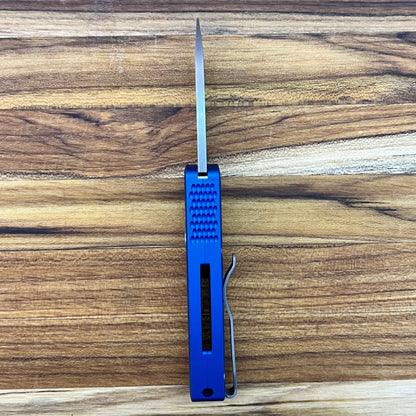 Pro-Tech Runt 5 2" Auto w/ Textured Blue Handle