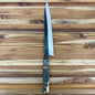 Burningsword Ironworks 300mm (12") Sujihiki w/ Maple Burl Handle