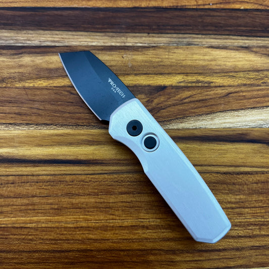 Pro-Tech Runt 5 2" Auto w/ 20CV & Silver Aluminum Handle