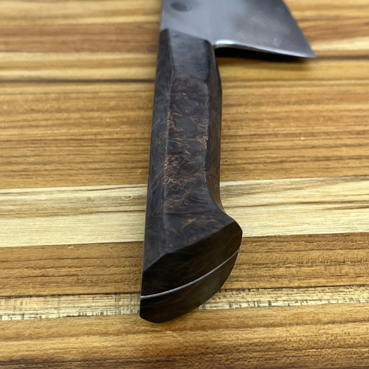 Enceladus 220mm (8.5") K-Tip Gyuto w/ Copper Fat Carbon Handle