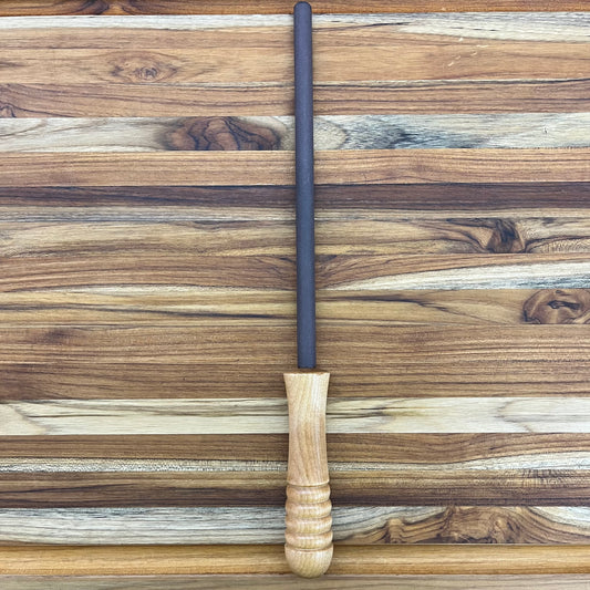 PEC Medium Ceramic 10" Honing Rod w/ Natural Handle