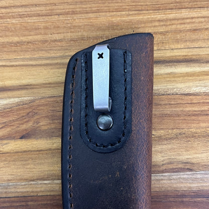 Patterson Forge 70mm (2.75") Fixed Blade w/ Paper G-Carta Handle