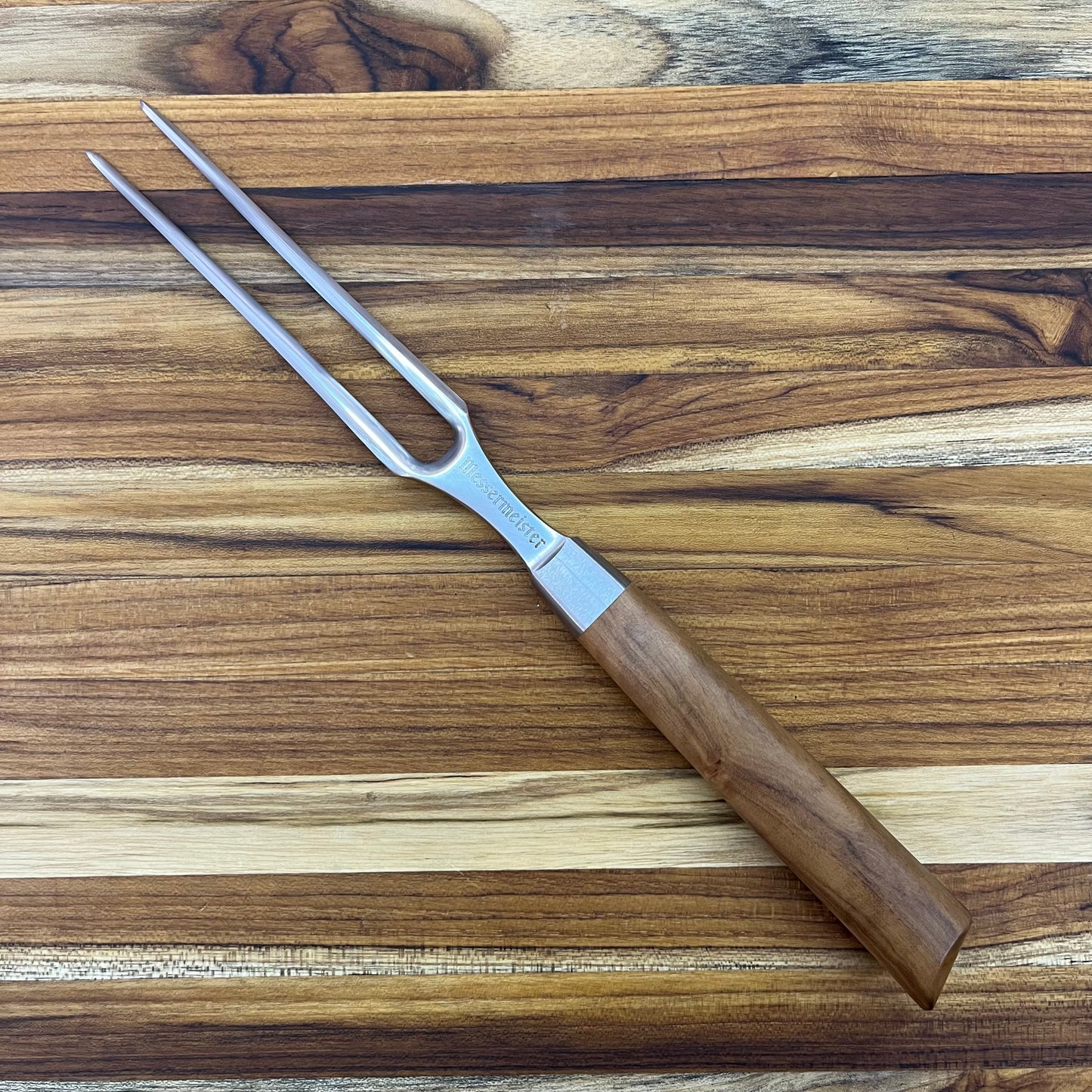 *DISCONTINUED* Messermeister Oliva Elité 6" Straight Carving Fork