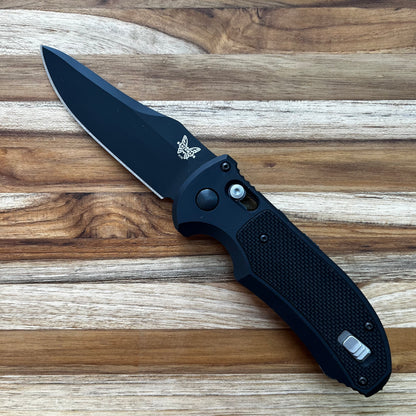 *DISCONTINUED* Benchmade Triage 3.5" Auto Rescue Knife w/ Black Aluminum Handle