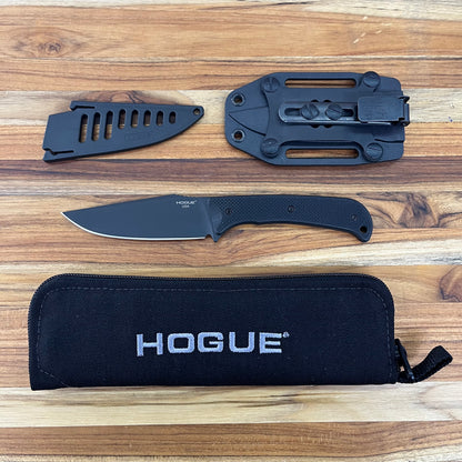 Hogue Extrak XL 3.75" Fixed Blade w/ Black G10 Handle & Black Nylon Sheath