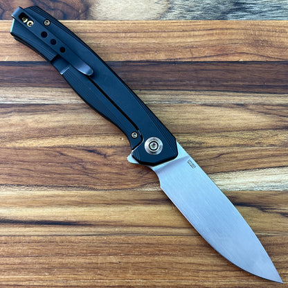 We Knife LIMITED EDITION Seer w/ Black Titanium Handle