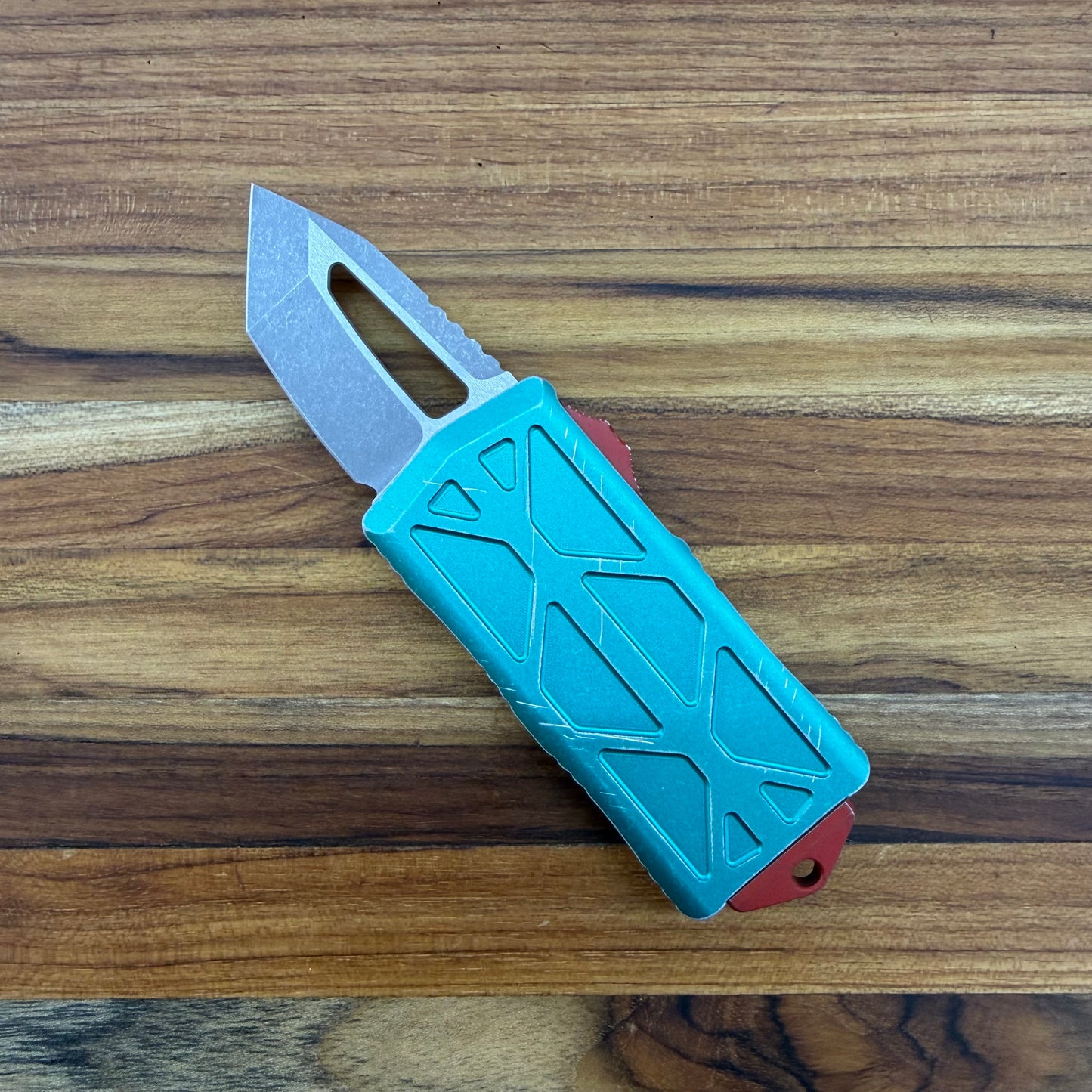 Microtech Signature Series Exocet T/E 2" OTF w/ Bounty Hunter Handle & Money Clip