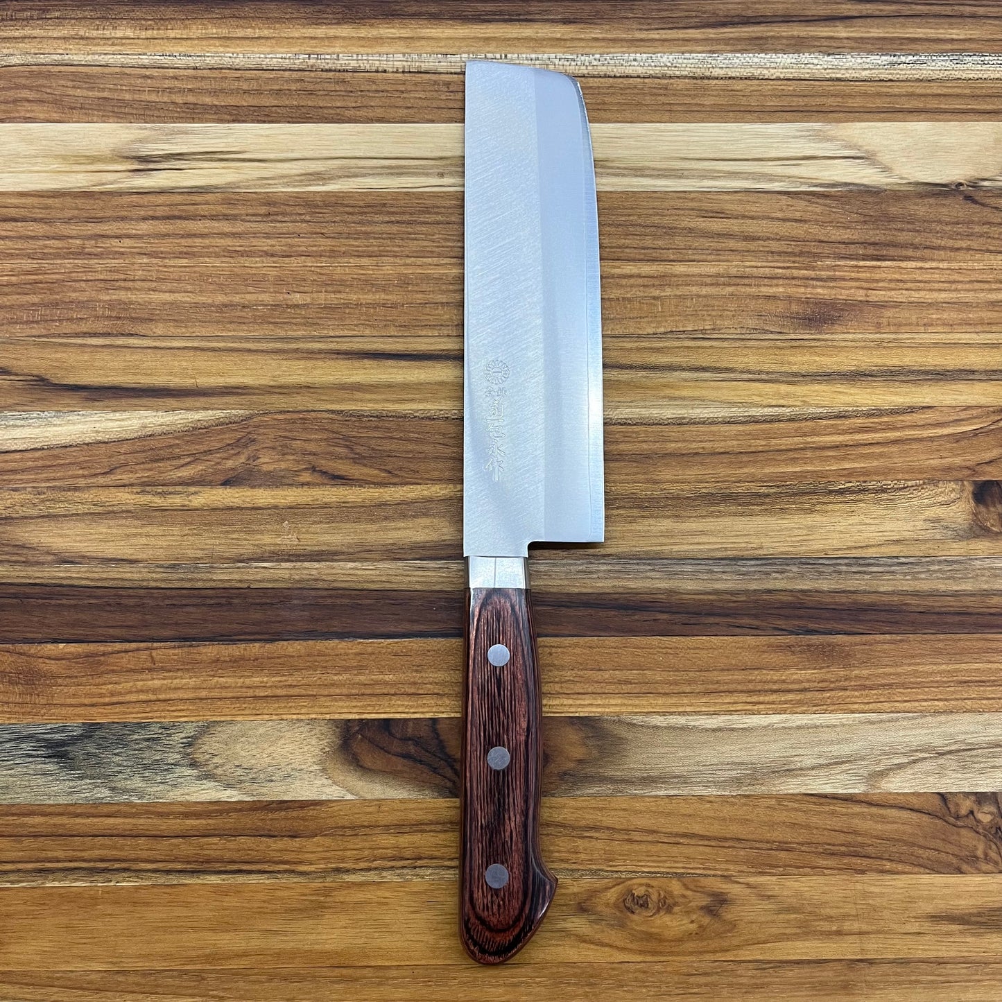 Kikuichi Elite Warikomi Gold 170mm (6.75") Nakiri