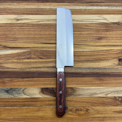 Kikuichi Elite Warikomi Gold 170mm (6.75") Nakiri