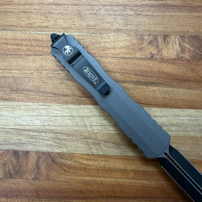 Microtech Dirac D/E 3" OTF w/ Natural Clear Handle