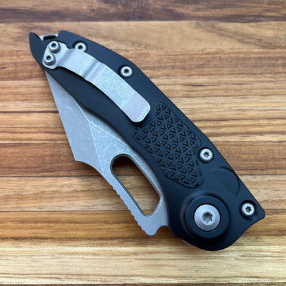 Microtech Stitch 3" Auto w/ Black Textured Handle