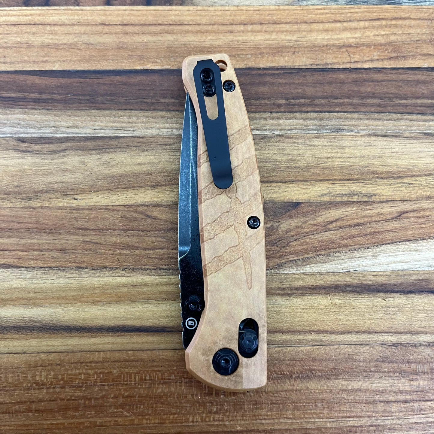 Hogue Mysto 3.4" Folding Knife w/ Maple Valley Richlite Handle