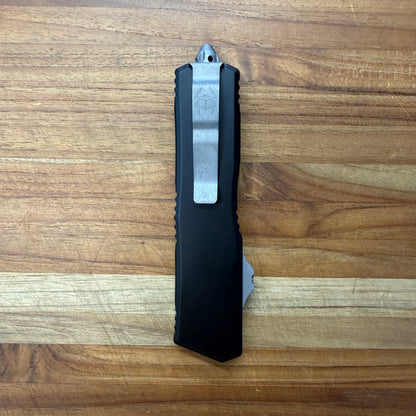 Microtech Scarab II Gen III Executive T/E 4" F/S OTF w/ Black Aluminum Handle
