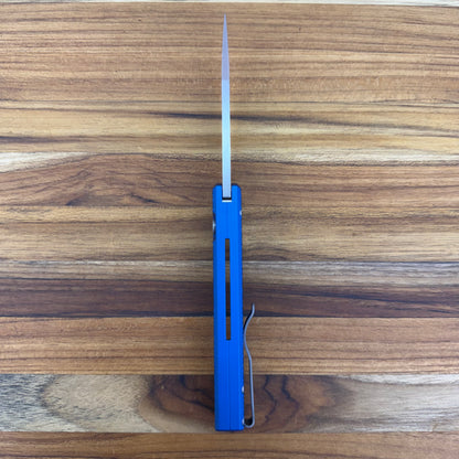 Pro-Tech Chavez Scapegoat Compact 3" Auto w/ MagnaMax & Blue Carbide Textured Aluminum Handle