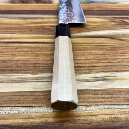 Kikuichi 67 Layer Mirror Damascus Tsuchime 165mm (6.5") Santoku