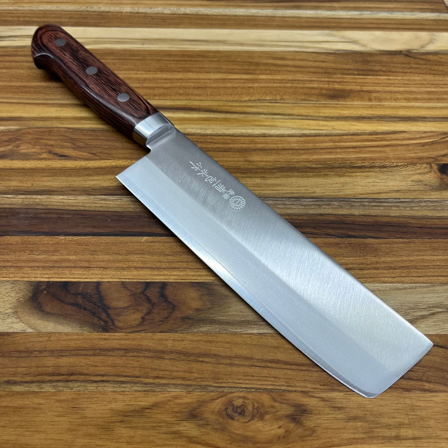 Kikuichi Elite Warikomi Gold 170mm (6.75") Nakiri