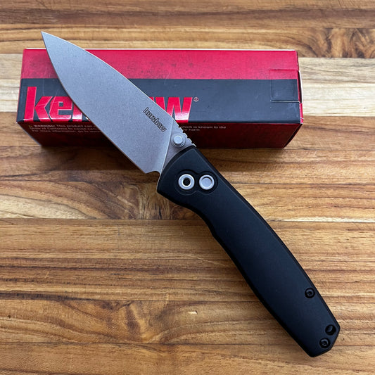 Kershaw Kindred 3" Folding Knife w/ Black Aluminum Handle