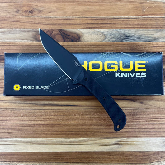 Hogue Extrak XL 3.75" Fixed Blade w/ Black G10 Handle & Black Nylon Sheath