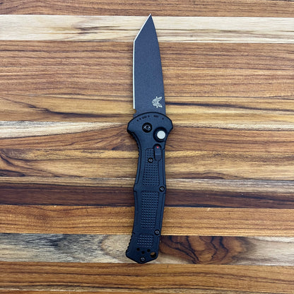 Benchmade Claymore 3.5" Auto w/ Textured Black Grivory Handle