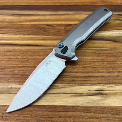 Zero Tolerance ZT Original TI 3" Folding Knife w/ Silver Handle