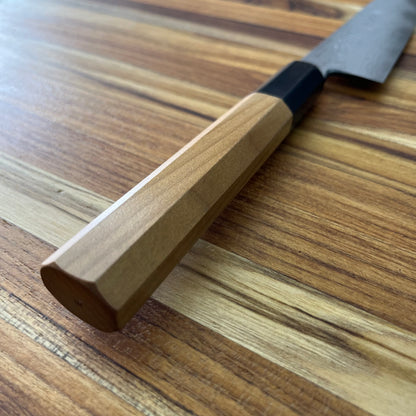 Kikuichi Kasumi Aoko Blue Carbon Damascus 150mm (6") Bunka