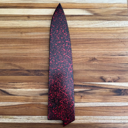 Mcusta Zanmai Red Lacquer 240mm (9.5") Gyuto Saya w/ Pin