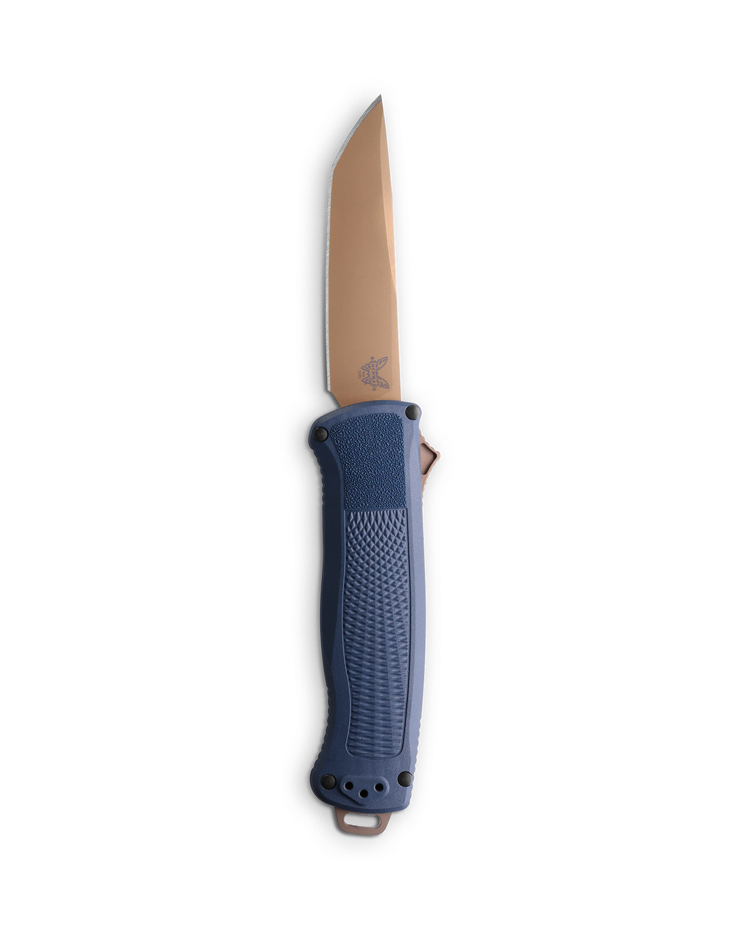 Benchmade Shootout 3.5" OTF w/ Crater Blue Grivory Handle