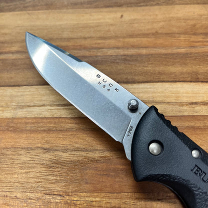 Buck Bantam 3.5" Black Nylon Lockback Knife