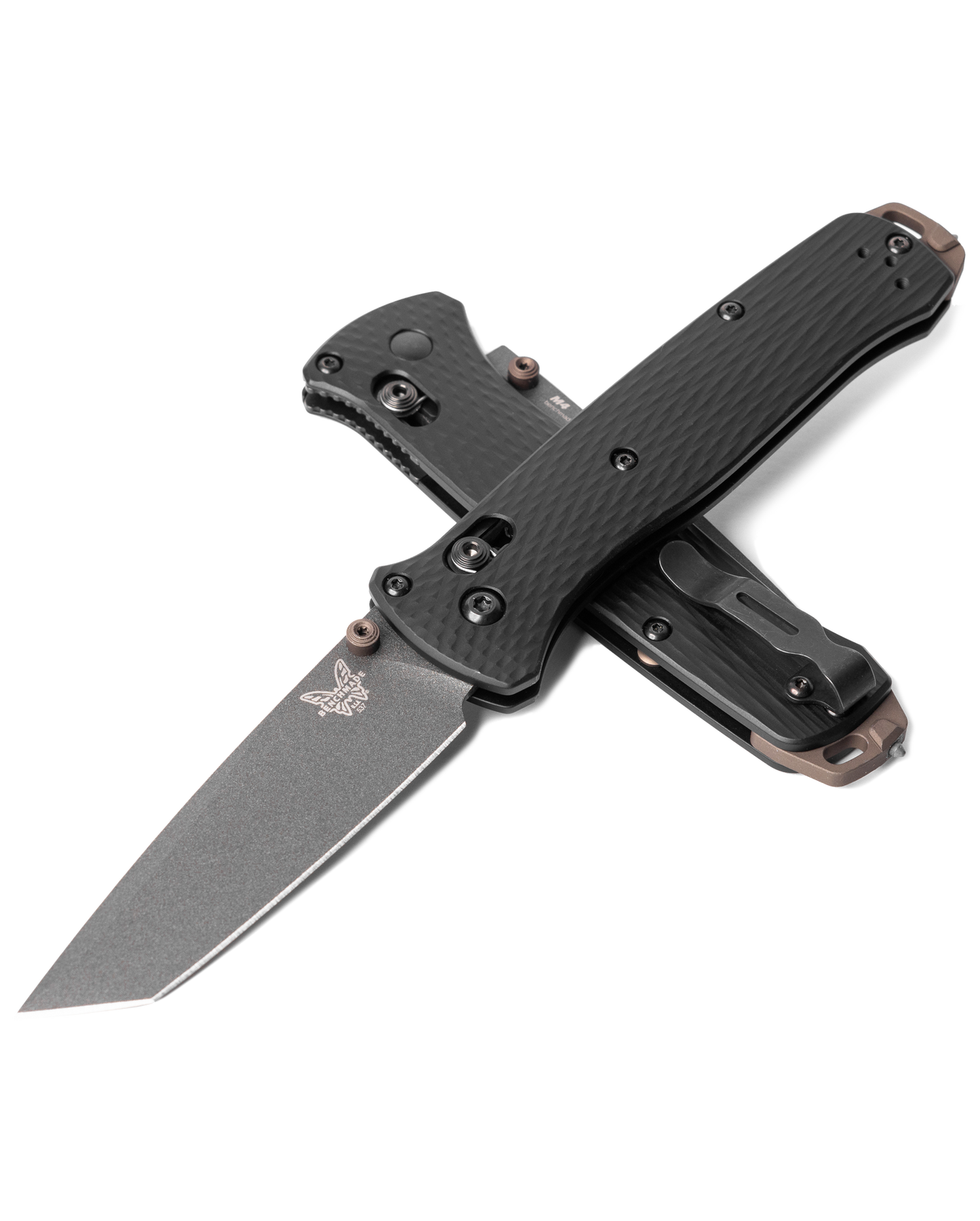 Benchmade Bailout 3.5" Folding Knife w/ Black Aluminum Handle