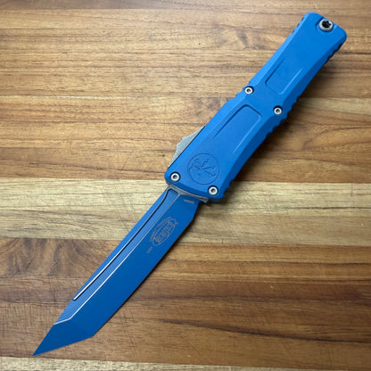 Microtech Combat Troodon Gen III T/E 4" OTF w/ Cerakote Blue Handle
