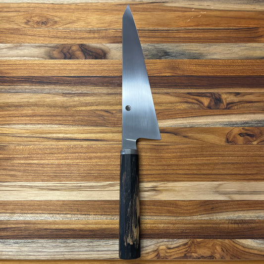 Enceladus 210mm (8.25") K-Tip Gyuto w/ Pale Moon Ebony & Titanium Handle