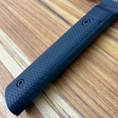 Greg Cimms Blackout Sparrow 220mm (8.5") Chef's Knife w/ Black G10 Handle