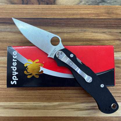 Spyderco Para Military 2 Left Handed  Folder