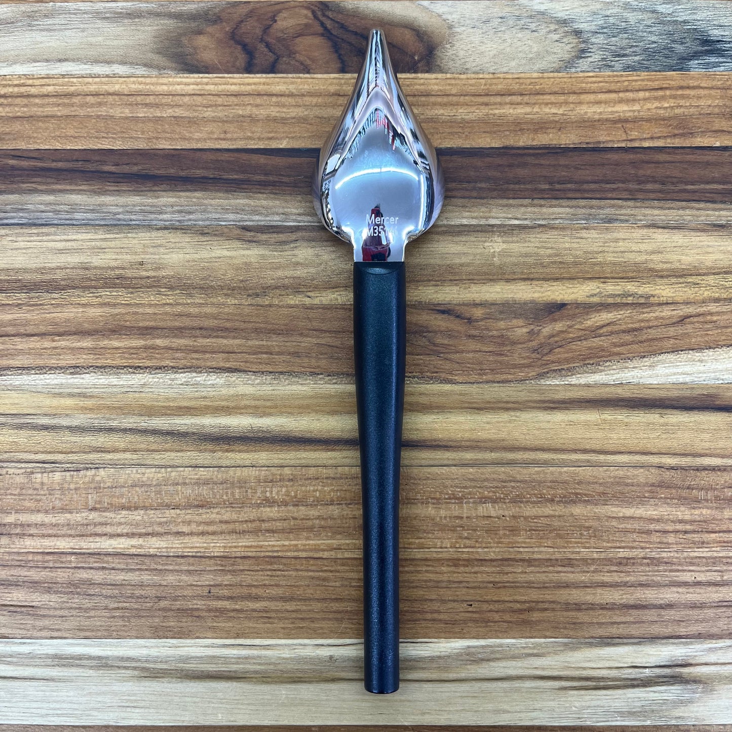 Mercer Tool 8" Large Precision Spoon w/ Spout & Textured Nylon Handle
