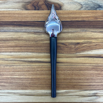 Mercer Tool 8" Large Precision Spoon w/ Spout & Textured Nylon Handle