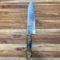 Meglio Semi-Custom 8" Satin Gyuto 2.0 w/ Lasered Calypso & Spalted Maple Burl Handle