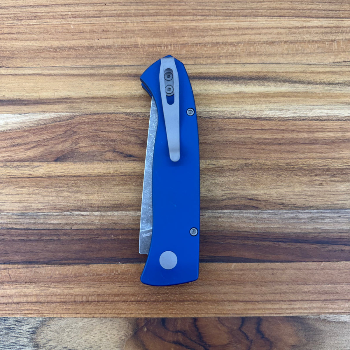 Pro-Tech Brend Classic 3" Auto w/ Blue Aluminum Handle