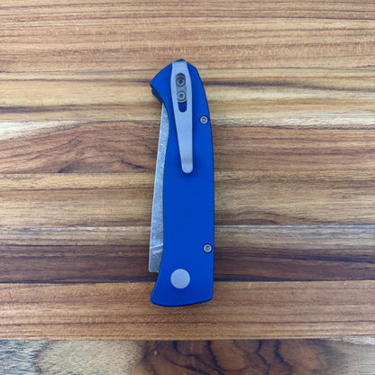 Pro-Tech Brend Classic 3" Auto w/ Blue Aluminum Handle