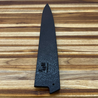 Mcusta Zanmai Black Lacquer 270mm (10.5") Sujhihiki Saya w/ Pin
