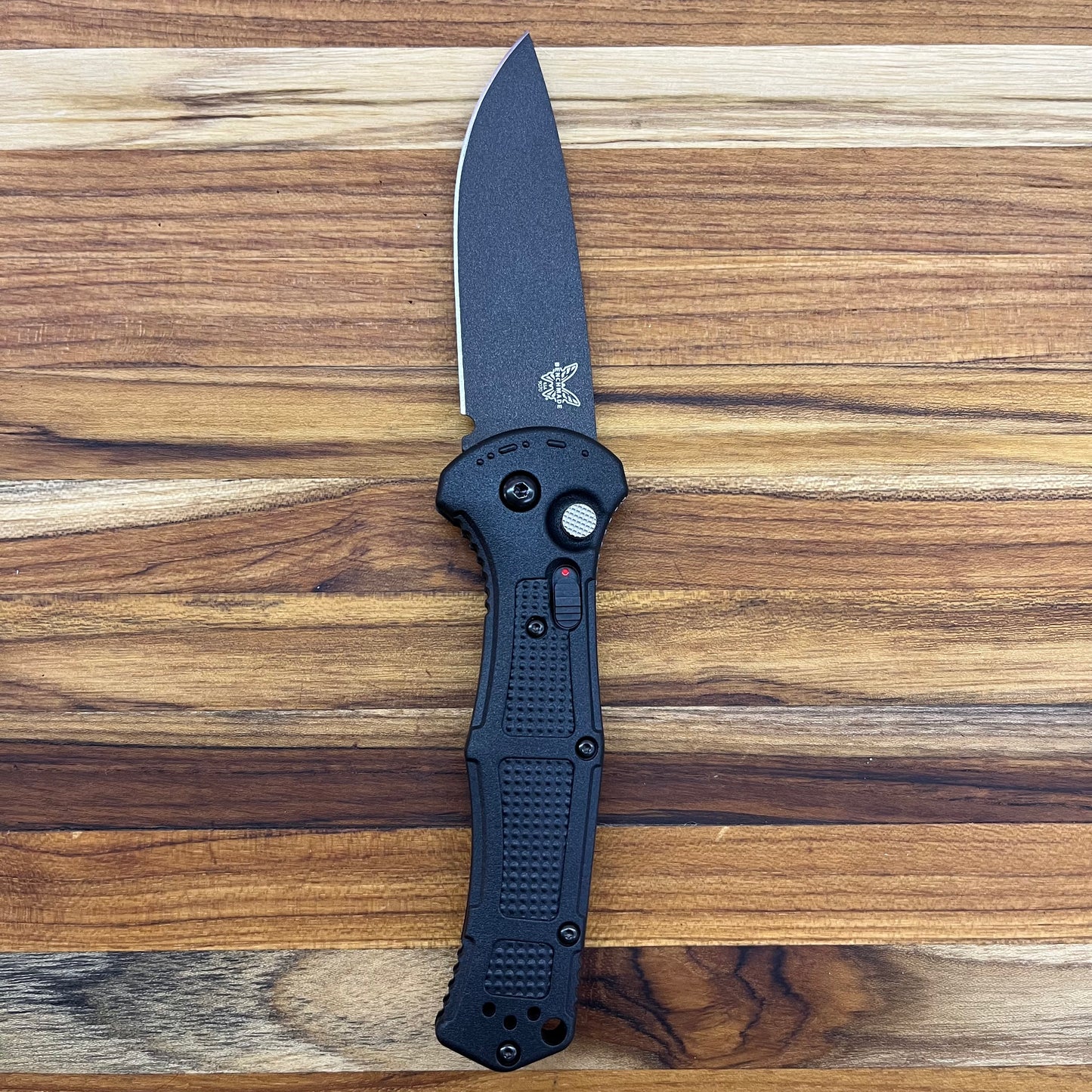 Benchmade Claymore 3.5" Auto w/ Black Grivory Handle