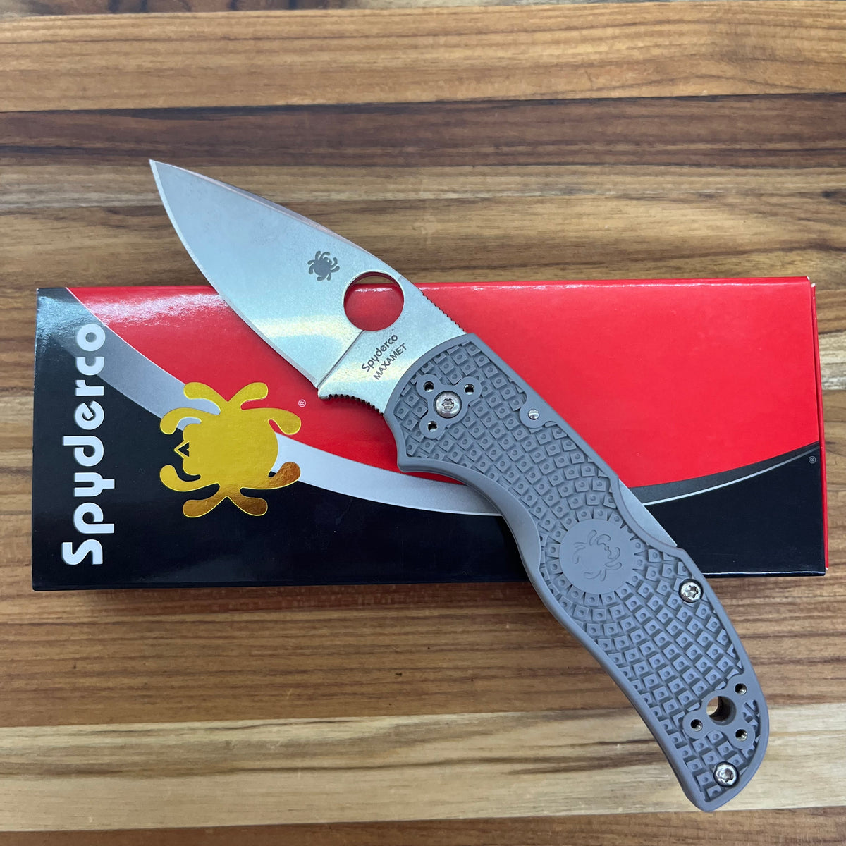 Spyderco Grey Maxamet Native 5