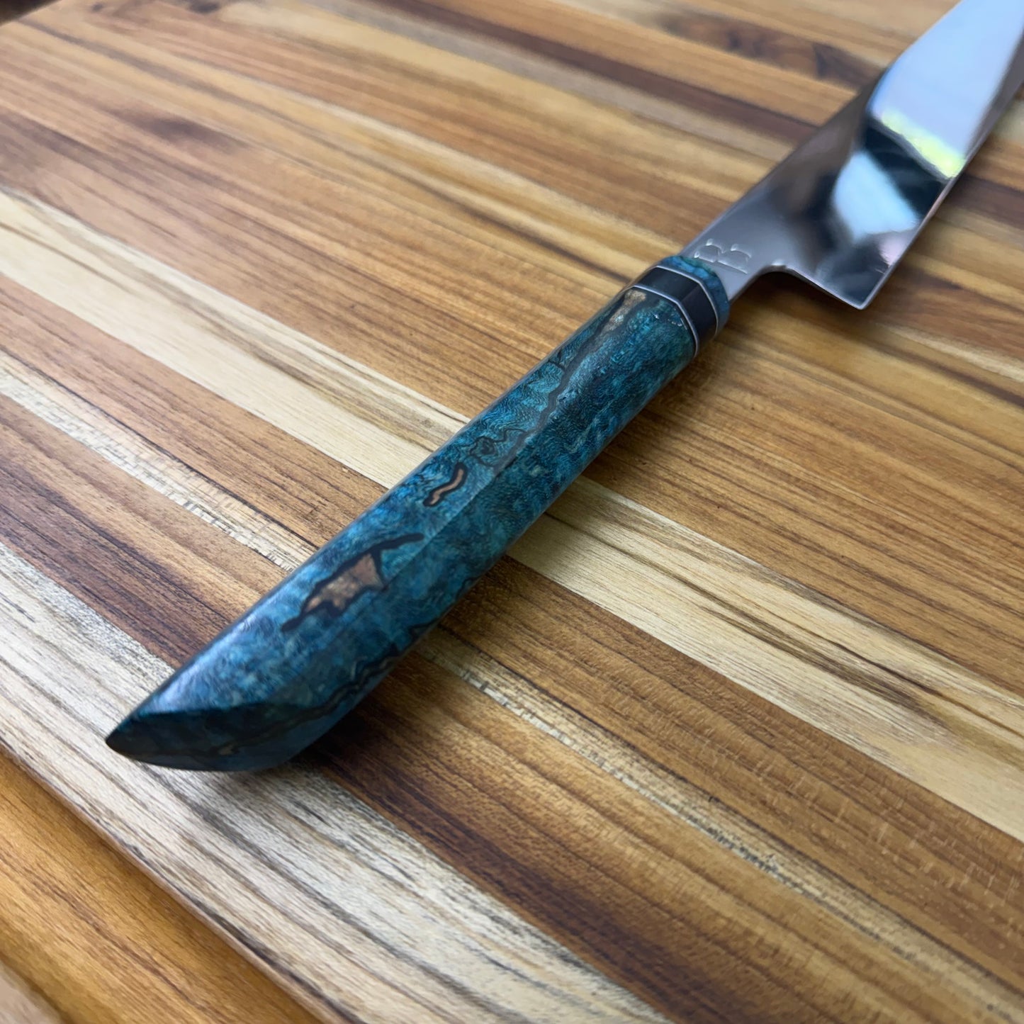 Baldwin Blades Blade Show (240mm) 9.50" Sujihiki w/ Blue Maple Handle