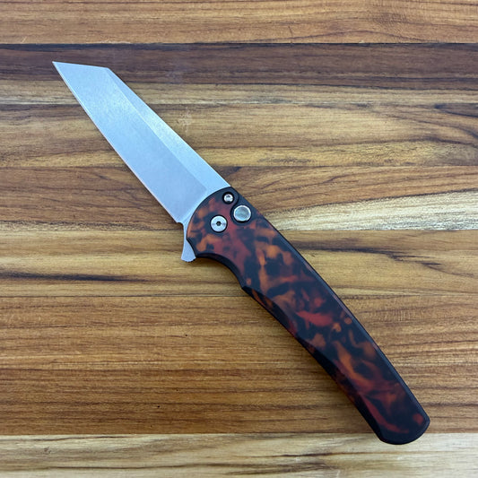 Pro-Tech Malibu 3.25" Flipping Knife w/ Del Fuego Aluminum Handle